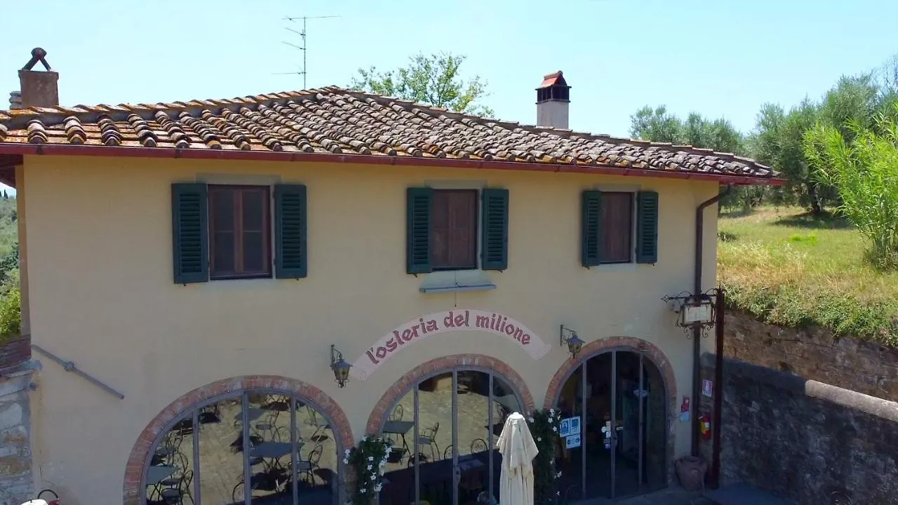 ファームステイ Fattoria Il Milione Agriturismo フィレンツェ